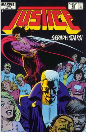 Justice (Marvel) 20 published by Marvel with cover art by Lee Weeks