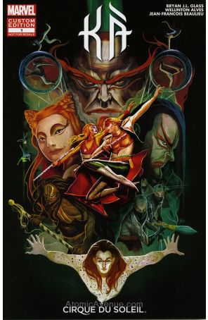 KA by Cirque du Soleil 1 published by Marvel with cover art by Michael Del Mundo