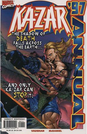 Ka-Zar (3rd Series) Annual 1997 published by Marvel