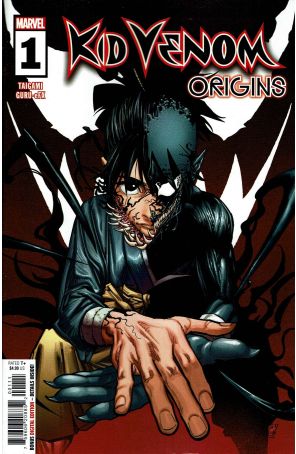 Kid Venom: Origins 1 published by Marvel with cover art by Taigami