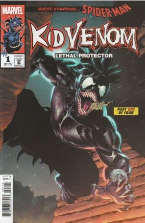 Kid Venom 1B published by Marvel with cover art by Philip Tan