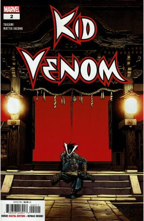 Kid Venom 2 published by Marvel with cover art by Taigami