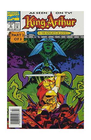 King Arthur and the Knights of Justice 2 published by Marvel