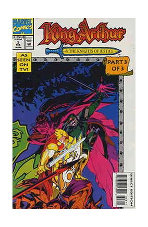 King Arthur and the Knights of Justice 3 published by Marvel