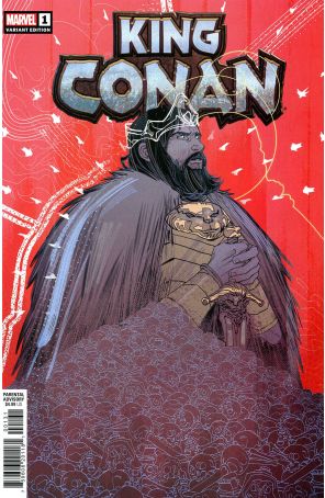 King Conan (2nd Series) 1B published by Marvel with cover art by Marguerite Sauvage