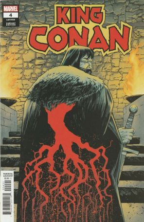 King Conan (2nd Series) 4A published by Marvel with cover art by Declan Shalvey