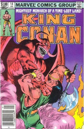 King Conan 14 (Newsstand) published by Marvel