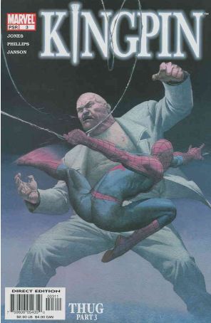 Kingpin (2nd Series) 3 published by Marvel with cover art by Esad Ribic
