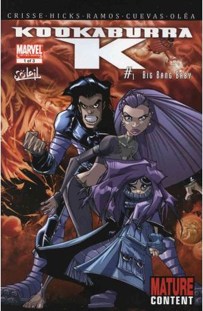 Kookaburra K 1 published by Marvel with cover art by Humberto Ramos