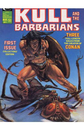 Kull and the Barbarians 1 published by Marvel with cover art by Michael Whelan