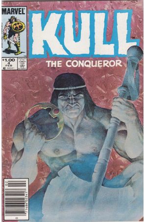 Kull the Conqueror (3rd Series) 4 (Newsstand) published by Marvel with cover art by Michael Golden