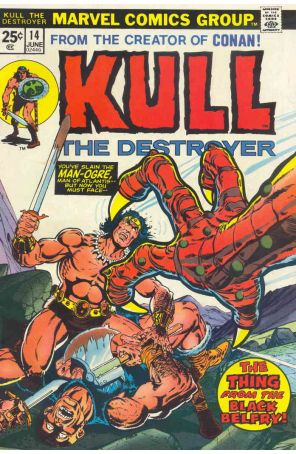 Kull the Destroyer 14 published by Marvel with cover art by Jim Starlin