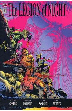 The Legion of Night 2 published by Marvel with cover art by Whilce Portacio