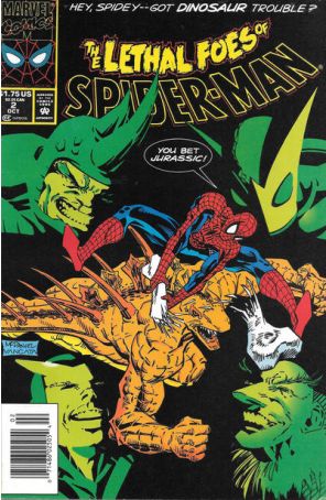Lethal Foes of Spider-Man 2 (Newsstand) published by Marvel with cover art by Scott McDaniel