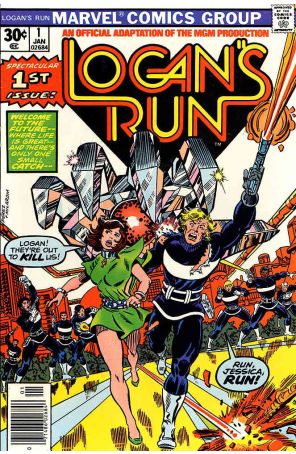 Logan's Run (Marvel) 1 published by Marvel with cover art by George Pérez