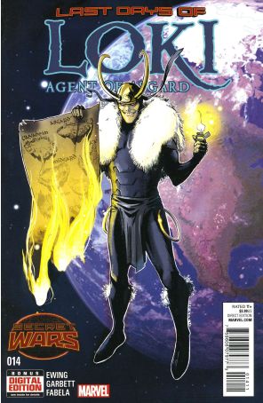 Loki: Agent of Asgard 14 published by Marvel with cover art by Lee Garbett