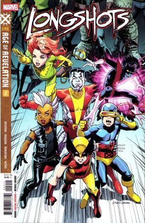 Longshots 2 published by Marvel with cover art by Dustin Weaver