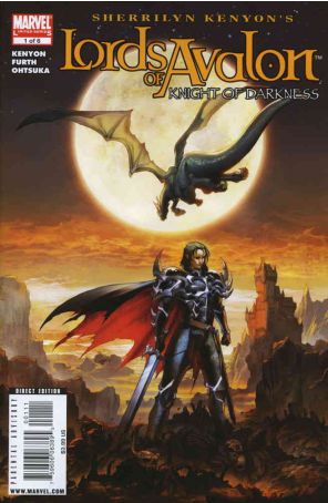 Lords of Avalon: Knight of Darkness 1 published by Marvel with cover art by Tommy Ohtsuka