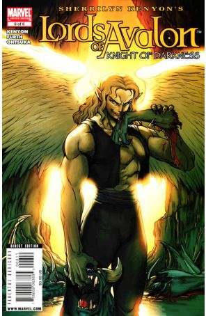 Lords of Avalon: Knight of Darkness 6 published by Marvel with cover art by Tommy Ohtsuka