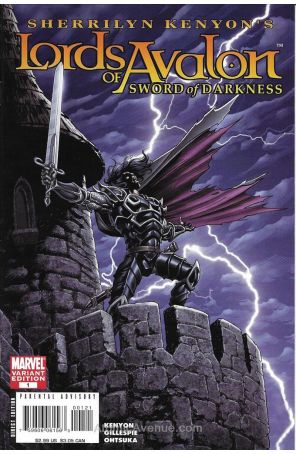 Lords of Avalon: Sword of Darkness 1B published by Marvel