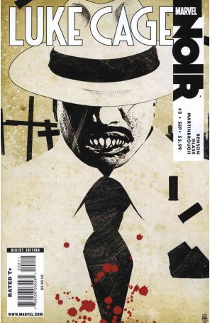Luke Cage: Noir 2 published by Marvel with cover art by Tim Bradstreet