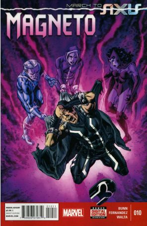 Magneto (4th Series) 10 published by Marvel with cover art by David Yardin