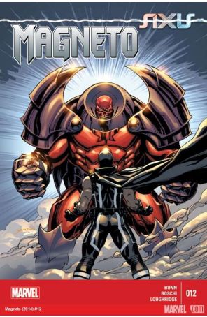 Magneto (4th Series) 12 published by Marvel with cover art by David Yardin