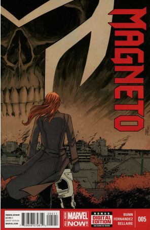 Magneto (4th Series) 5 published by Marvel with cover art by Declan Shalvey