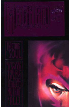 Magneto 0 published by Marvel with cover art by Bill Sienkiewicz