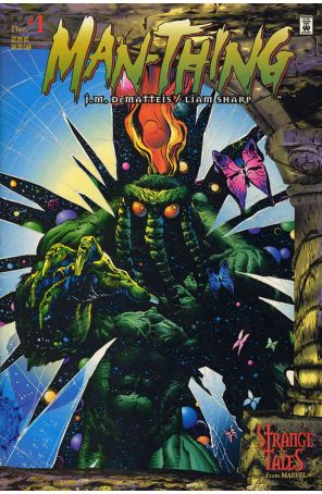 Man-Thing (3rd Series) 1 published by Marvel with cover art by Liam Sharp