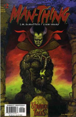 Man-Thing (3rd Series) 2A published by Marvel with cover art by Mike Ploog