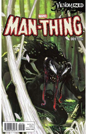 Man-Thing (5th Series) 1E published by Marvel with cover art by Stephanie Hans