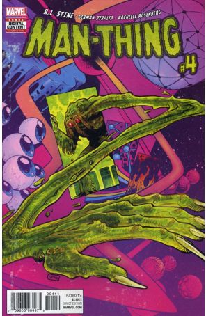 Man-Thing (5th Series) 4 published by Marvel with cover art by Tyler Crook