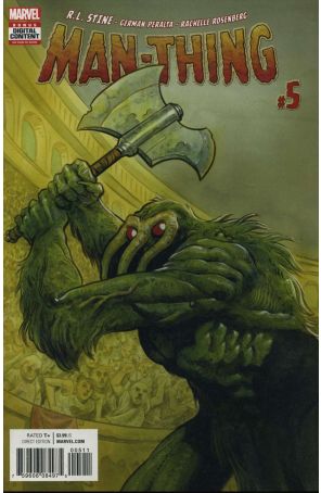 Man-Thing (5th Series) 5 published by Marvel with cover art by Tyler Crook