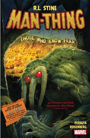 Man-Thing (5th Series) TPB 1 published by Marvel with cover art by Tyler Crook