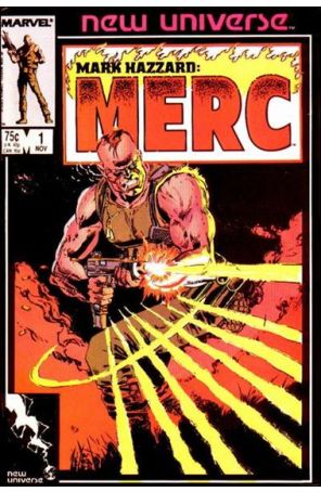 Mark Hazzard: Merc 1 published by Marvel with cover art by John Buscema