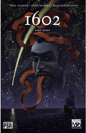 Marvel 1602 7 published by Marvel with cover art by Scott McKowen