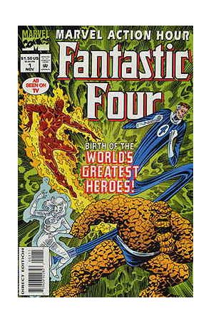 Marvel Action Hour, Featuring the Fantastic Four 1 published by Marvel with cover art by Enrique Alcatena