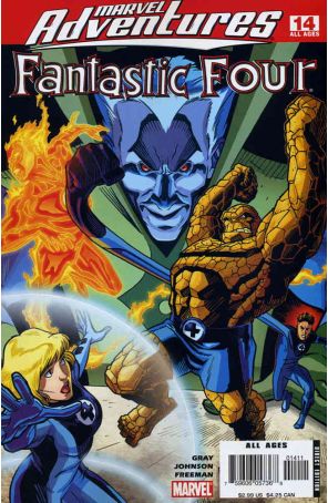 Marvel Adventures Fantastic Four 14 published by Marvel with cover art by David Williams