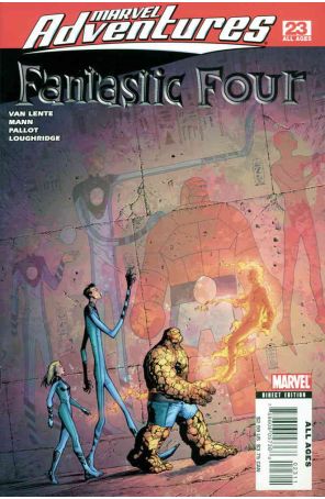 Marvel Adventures Fantastic Four 23 published by Marvel with cover art by Carlo Pagulayan