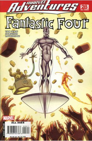 Marvel Adventures Fantastic Four 28 published by Marvel with cover art by Paul Smith