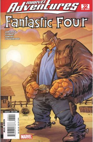 Marvel Adventures Fantastic Four 32 published by Marvel with cover art by Leonard Kirk