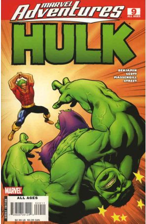 Marvel Adventures Hulk 9 published by Marvel with cover art by Steve Scott