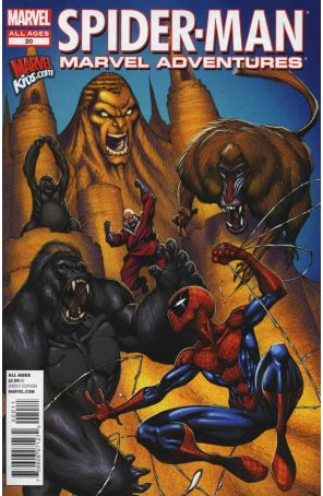 Marvel Adventures Spider-Man (2nd Series) 20 published by Marvel with cover art by Alé Garza