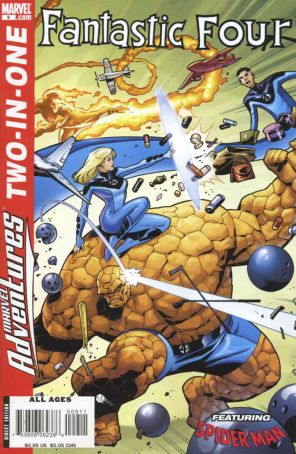 Marvel Adventures Two-in-One 9 published by Marvel with cover art by Leonard Kirk
