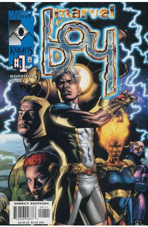 Marvel Boy (2nd series) 1 published by Marvel with cover art by J.G. Jones