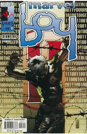 Marvel Boy (2nd series) 3 published by Marvel with cover art by J.G.Jones