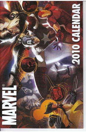 Marvel Calendar 2010 published by Marvel