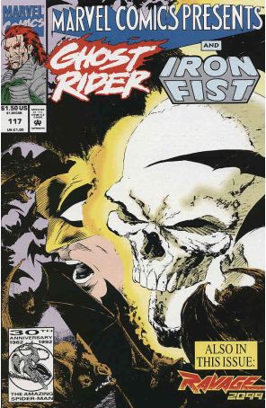 Marvel Comics Presents 117 published by Marvel with cover art by Steve Lightle and Sam Kieth