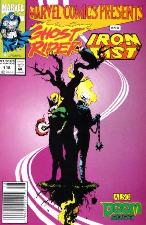 Marvel Comics Presents 118 (Newsstand) published by Marvel with cover art by Sam Kieth and Steve Lightle